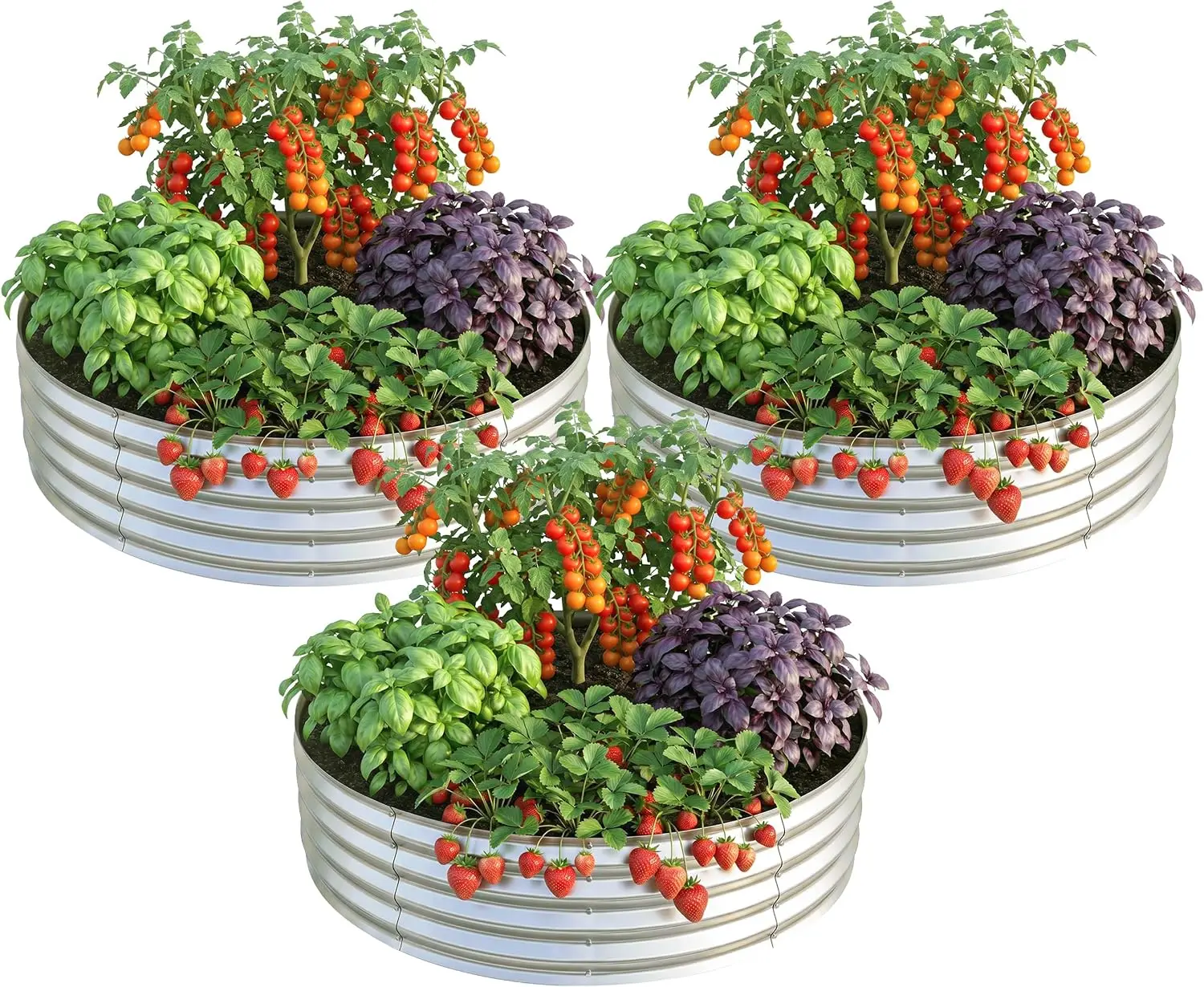 Raised Garden Bed Kit, 4x2ft