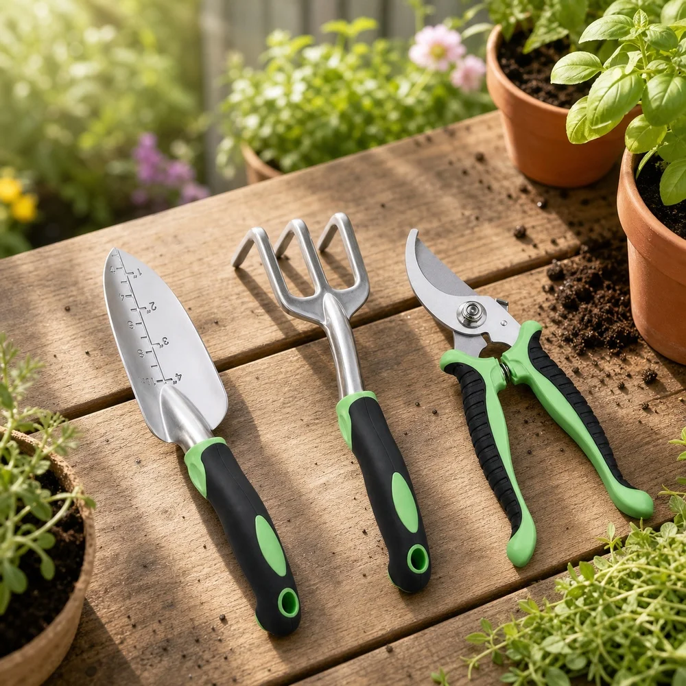 Ergonomic Garden Tool Set, 3-Piece